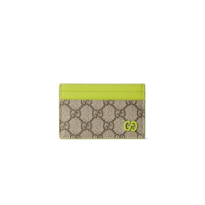 GUCCI BI-COLOR GG CARD CASE ‎768248FACQC9742 (11*7cm)
